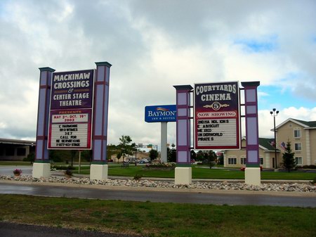 Courtyard Cinema - Marquee (newer photo)